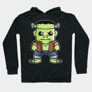Kawaii Frankenstein Monster Halloween Hoodie